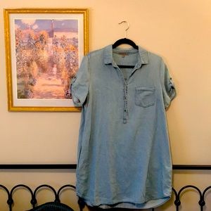 BE COOL Chambray Dress size L